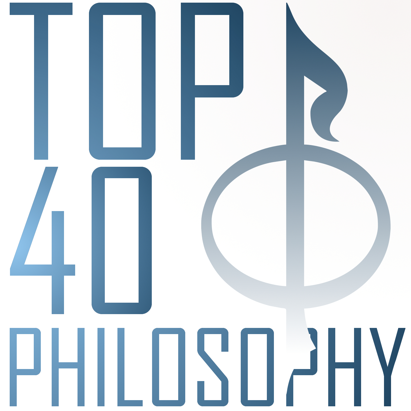 Top 40 Philosophy Podcast Logo